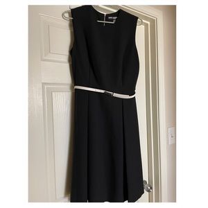 Karl Lagerfeld Black Belted Dress - Size 4 - Never Worn